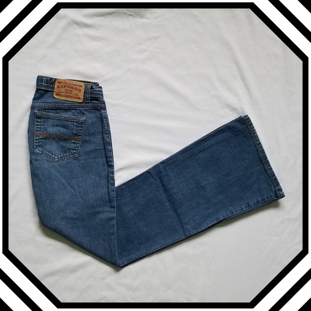 Express Hipster Flare Jeans
